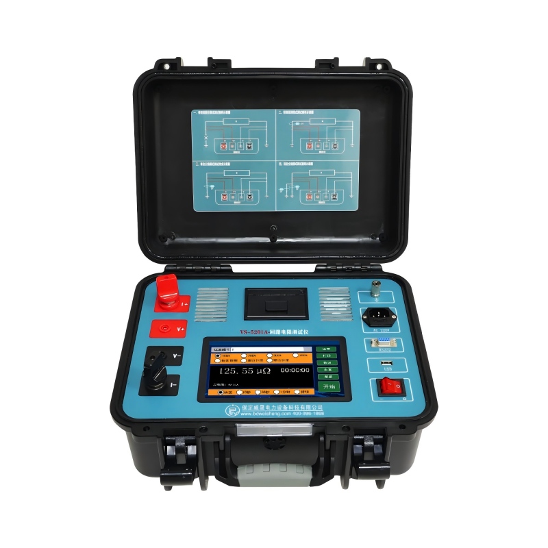 Δοκιμή αντίστασης επαφής διακόπτη κυκλώματος